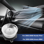 Blower Motor for Honda Pilot (2003–2008) & Acura MDX (2002–2006)