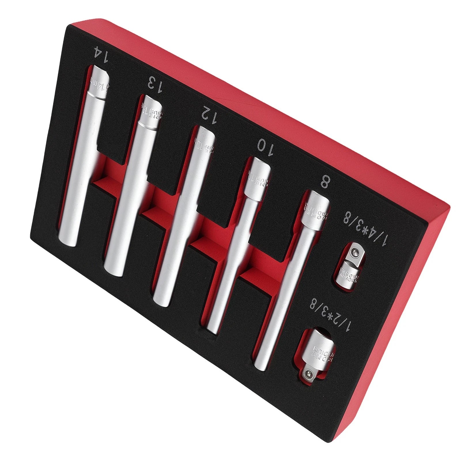 Set of 7 Extra Deep Sockets 8-14mm for Automotive (CR-V)
