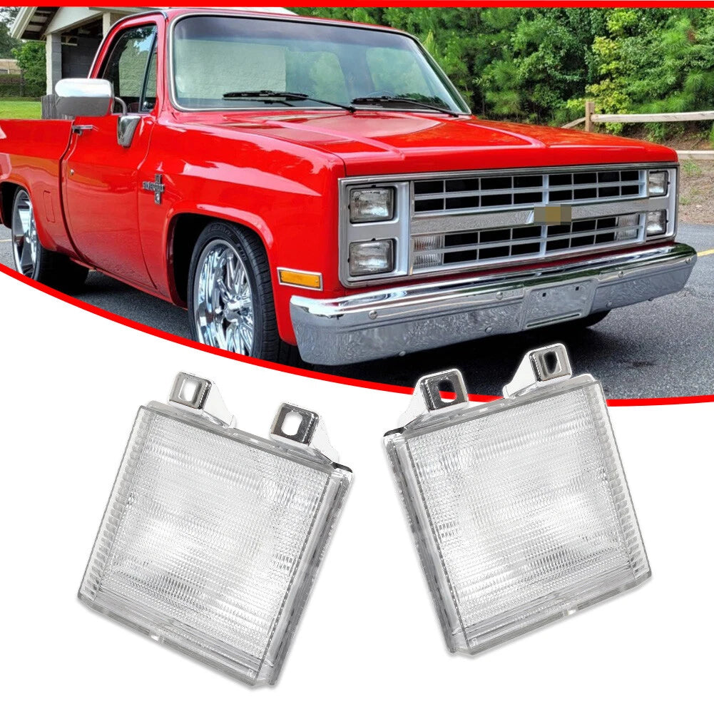 Clear Turn Signal Side Marker Lamp for Chevy GMC Pickup Truck