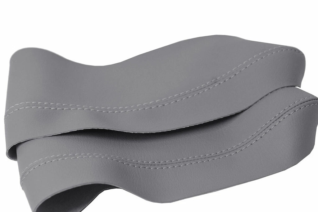 Front Armrest Door Panel Cover Leather for BMW 6 Series (2004–2011) Gray