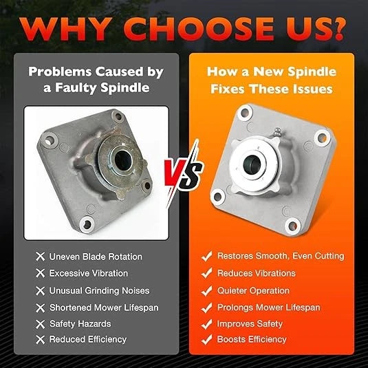 Mower Deck Spindle for Cub Cadet Recon 48/60 Tank/Z-Wing
