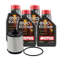 4L Motul 8100 ECO-CLEAN 0W-30 Motor Oil & Wix XP Filter Change Kit