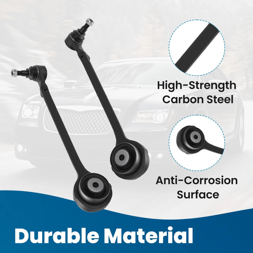 Set of 4 Front Lower Control Arms for RWD Charger Challenger 300 (2011–2019)