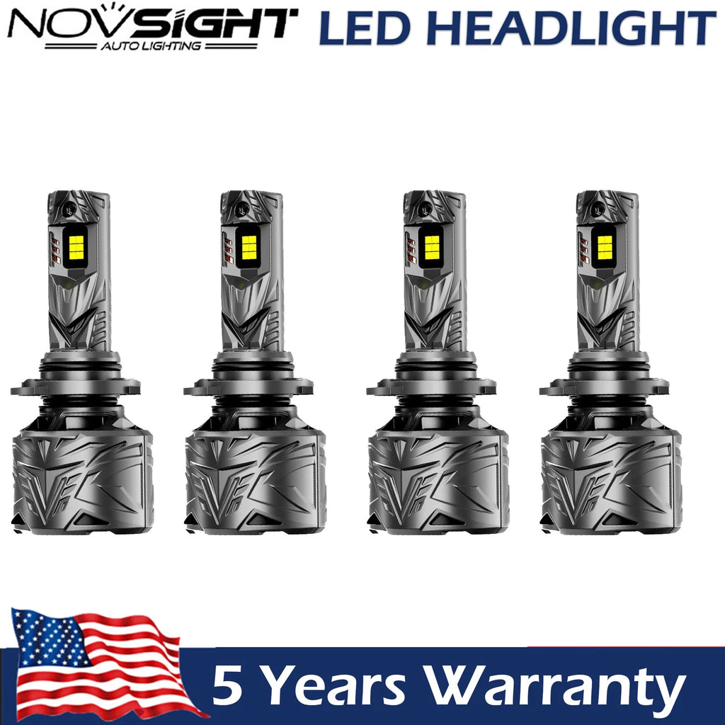 Set of 2 9005 LED Headlight Bulbs for Toyota RAV4 (2013–2015)