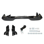 Black Steel Rear Step Bumper for Chevrolet Tahoe Suburban GMC Yukon (2000–2006)
