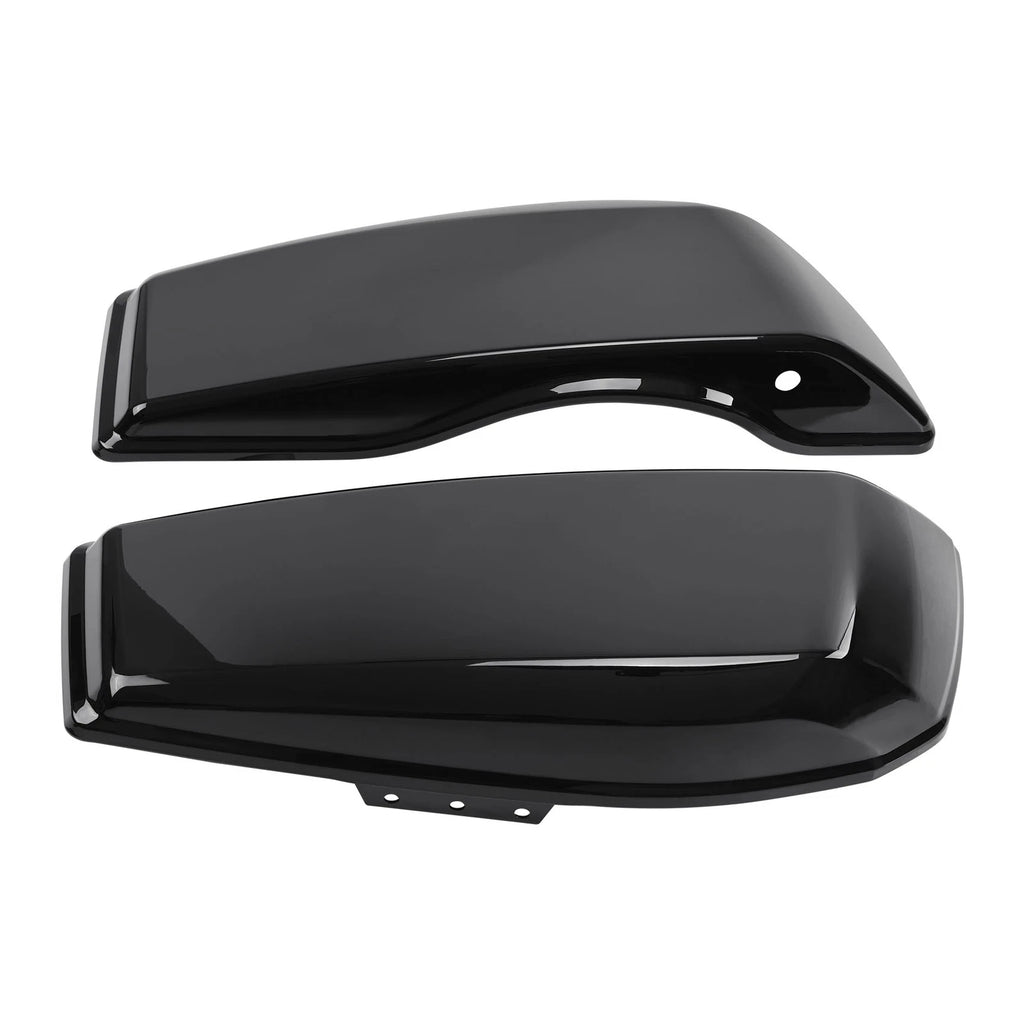 Vivid Black Hard Saddlebag Lids for Harley CVO Road Street Glide (2023–2025)