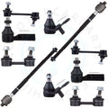 Set of 10 Front Lower Ball Joints & Outer Tie Rod Ends for Toyota Corolla (1993–2002)