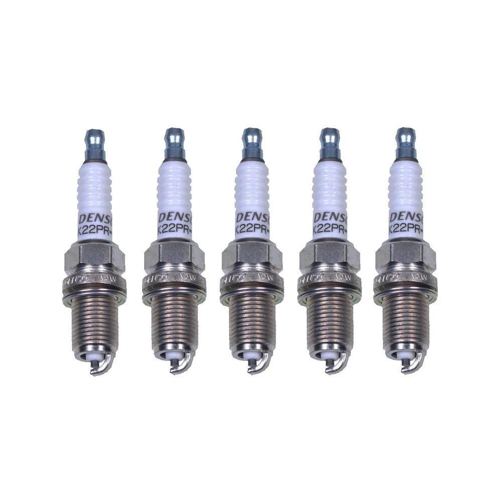 Set of 5 Spark Plugs Denso 3165 U-Groove for Audi BMW Honda Hyundai VW