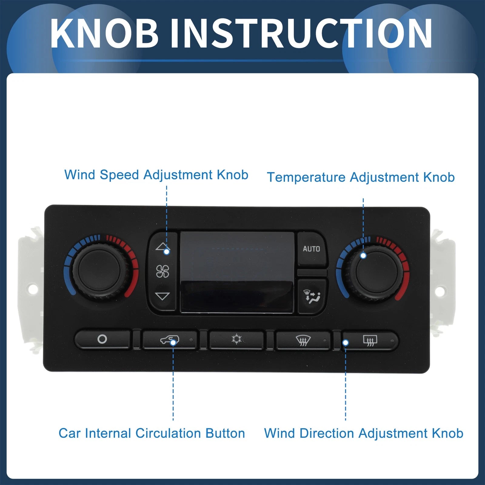 Climate Control Module No.15201969 for Chevrolet Avalanche 1500 2500 (2003–2006)