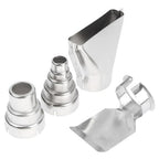 Nozzle Tools Set of 4 for A B Electric Heat (Silver Stainless Steel)