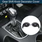 Carbon Fiber Gear Shift Knob Cover for Ford Mustang (2015–2023)