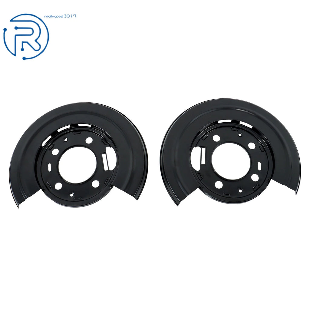 Set of 2 Brake Plates Dust Shield for Ford F-250 F-350 F-450