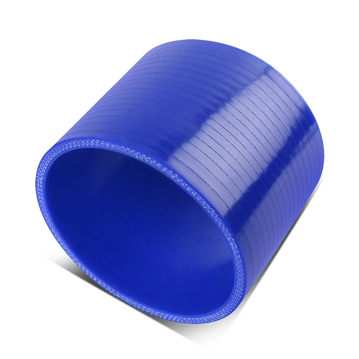 3.5" 3-Ply Turbo Intake Intercooler Piping Silicone Hose Coupler - Blue