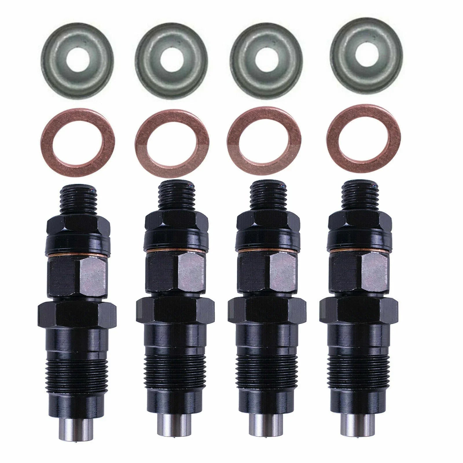 4X Fuel Injectors for Perkins 404-22T, 104-22, 404D-22, Holland TC30