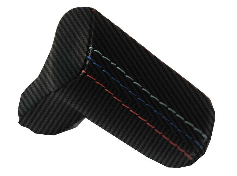 Carbon Fiber Automatic Shift Gear Knob Cover for BMW E34 (1988–1995)