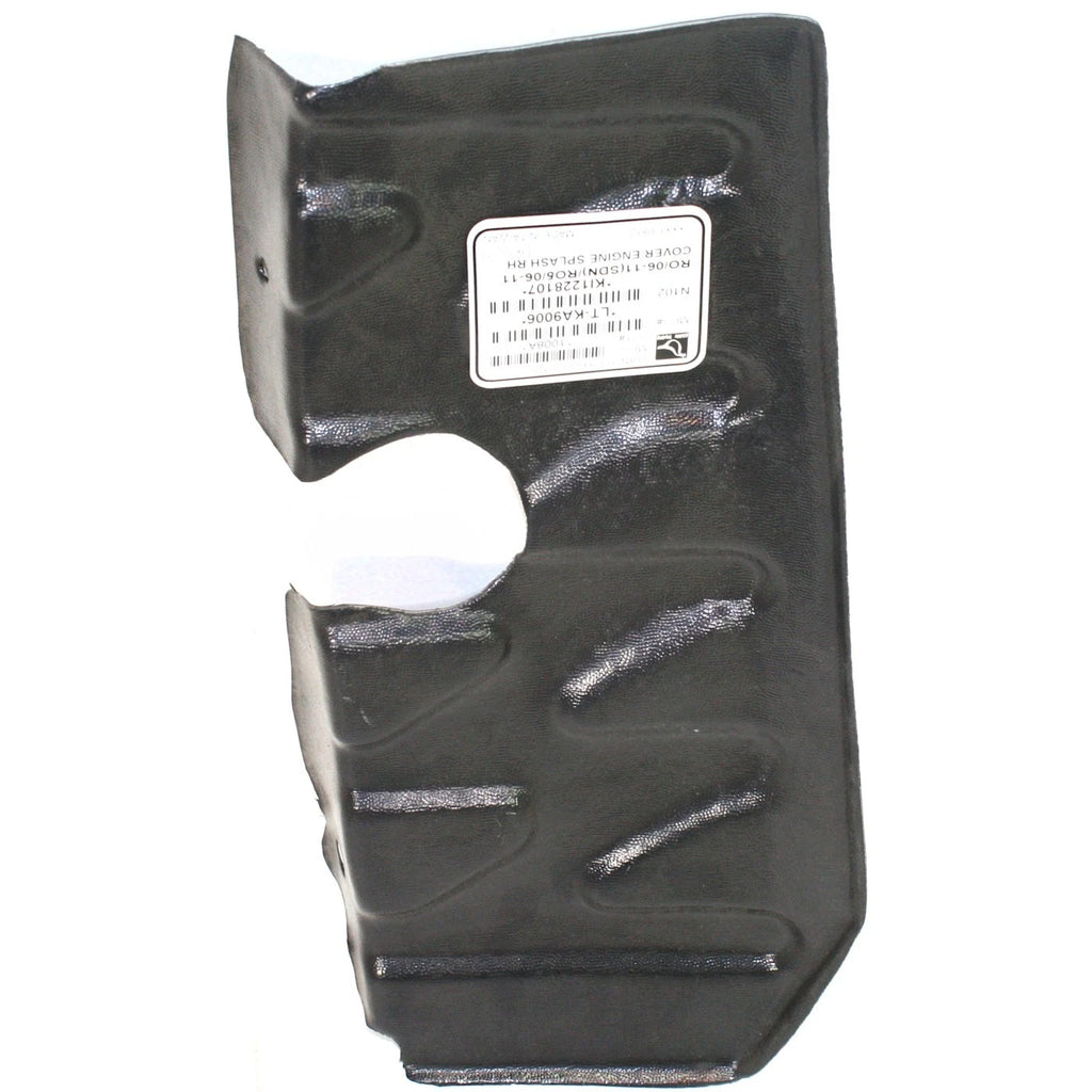 Engine Splash Shield for Kia Rio (2006–2011) Passenger Side Lower