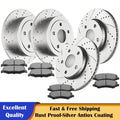 Drilled Rotors & Ceramic Pads for Jeep Wrangler JK (2007–2017)