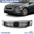 Front Chrome Trim Bumper Grille for Honda Accord Sedan (2008–2010)