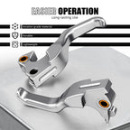 Pair Short Brake & Clutch Levers for Harley Seventy Two XL1200V (2014)