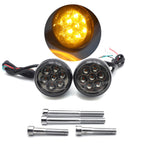 Smoke Rear Running Brake Turn Signal Light for XL883 FXDWG (2002–2005)