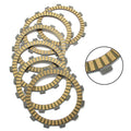 Clutch Friction Disc Plate Kit for Yamaha XS650 TX650 (1970–1983) 256-16331-00