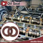 2X Oil Seal Rotary Shaft Seal FKM Rubber 35x56x10mm for Various Models