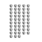 48X Chrome Engine Bolt Topper Caps for Harley Twin Cam Touring Dyna