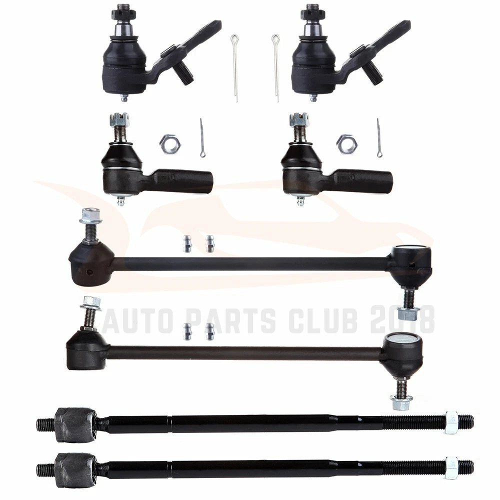 Set of 8 Suspension Ball Joints & Tie Rods for Toyota Avalon (1997–2004)