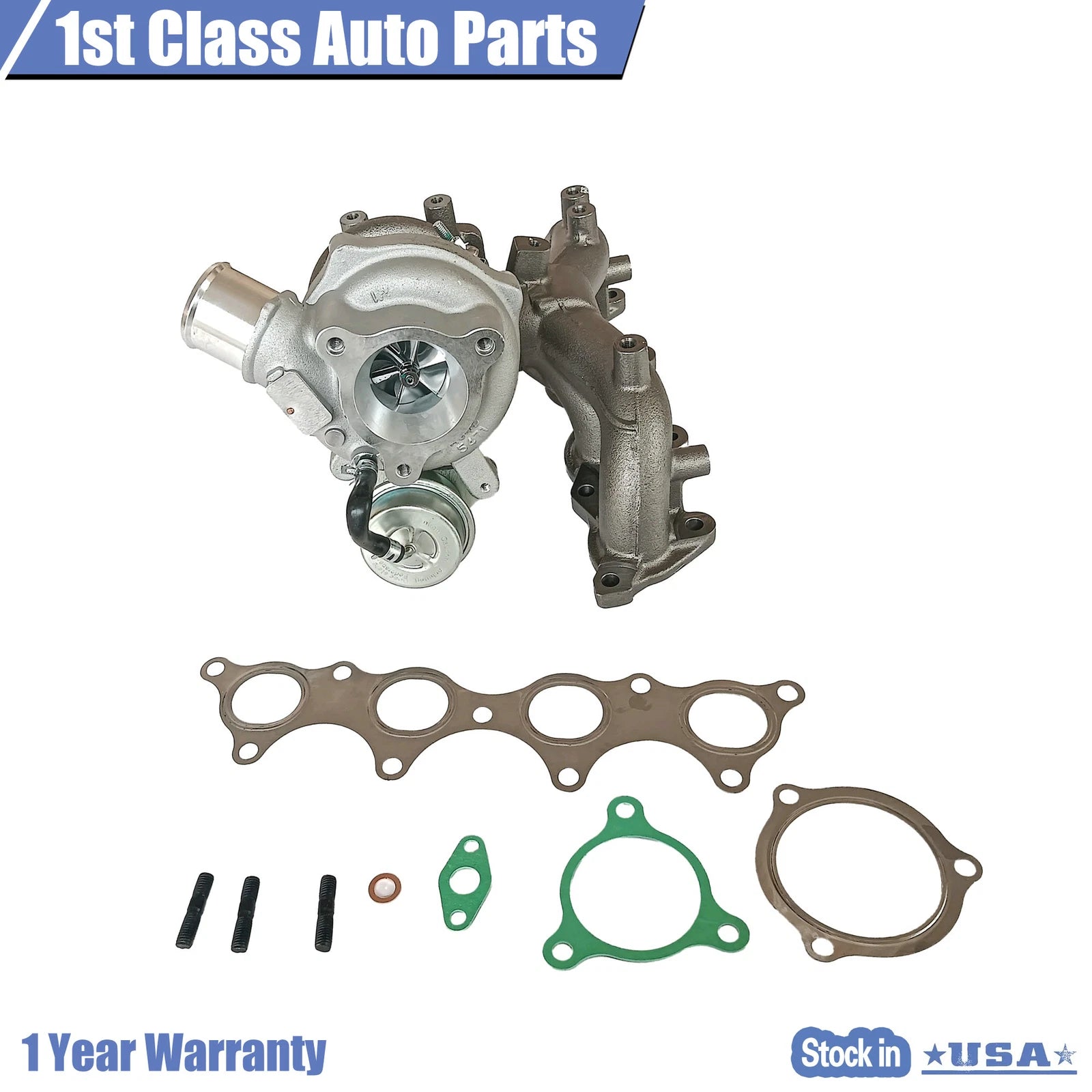 Turbocharger for Kia Forte, Hyundai Veloster (2013–2017)