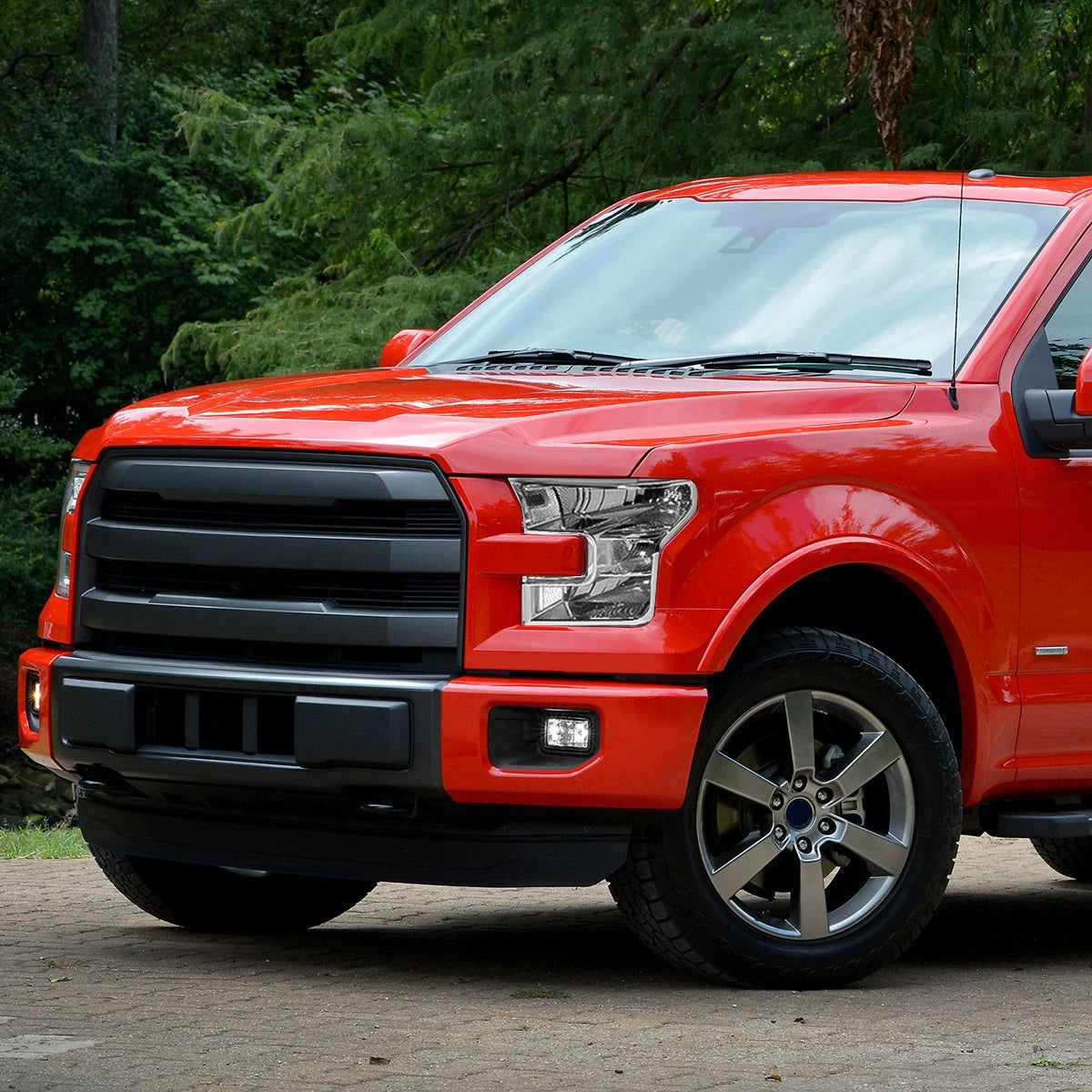 Set of 2 Side Step Nerf Bars for Ford F150 Super Crew Cab (2004–2014)
