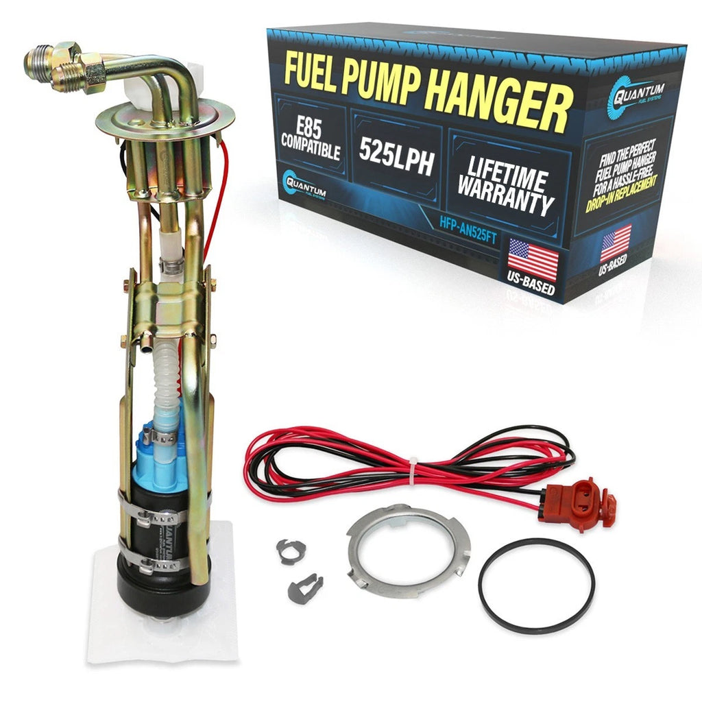 QFS In-Tank Fuel Pump 525LPH for Ford Mustang (1979–1995) -8AN/-6AN