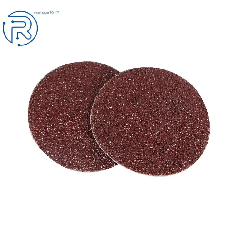 25 Pack 3" 36 Grit Aluminum Oxide Sanding Discs for Die Grinder