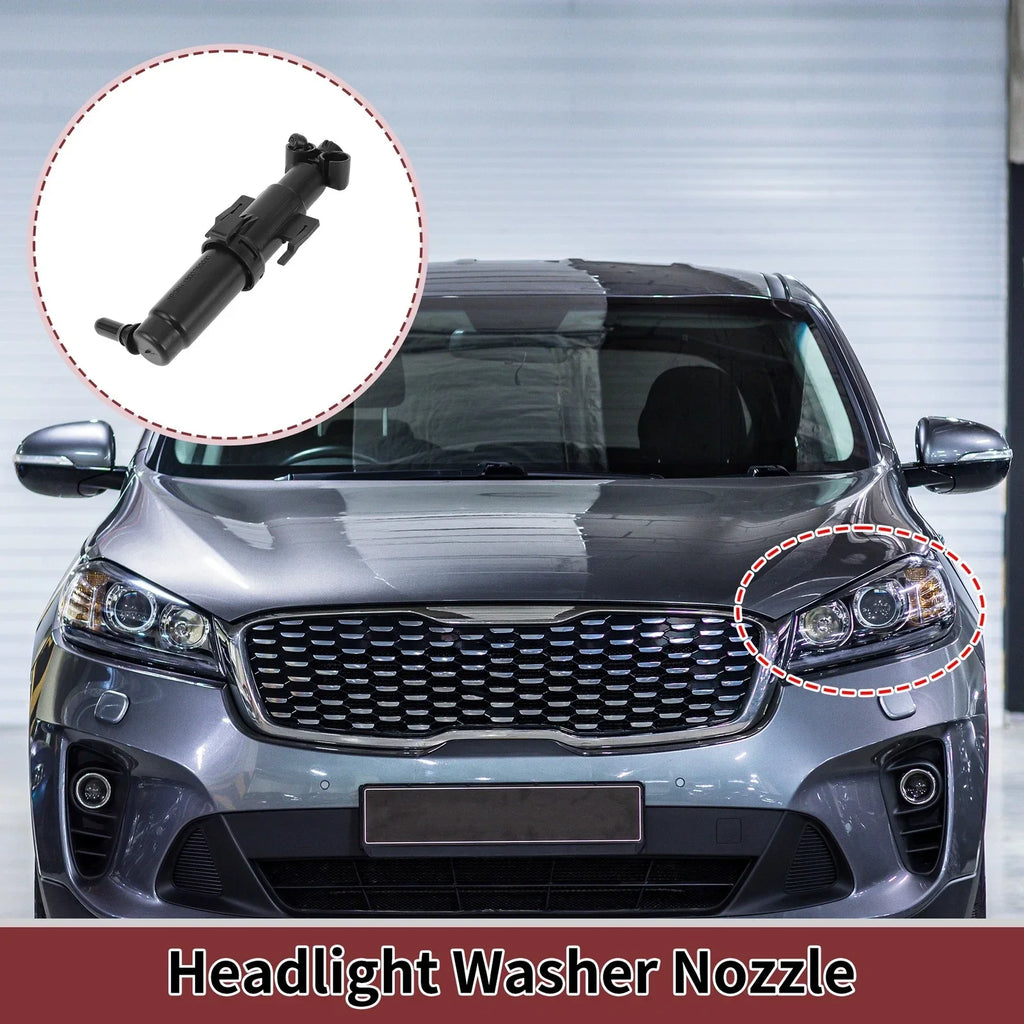Headlight Washer Nozzle Front Driver Side for BMW 528i (2011 - 2016)