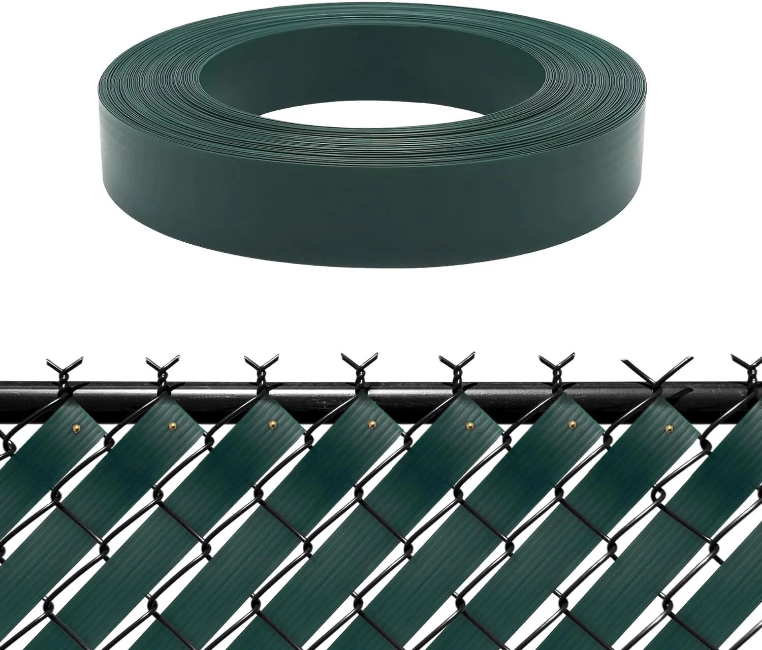 Privacy Tape Weave for Chain Link Fence (75m/250 ft Roll) UV Resistant
