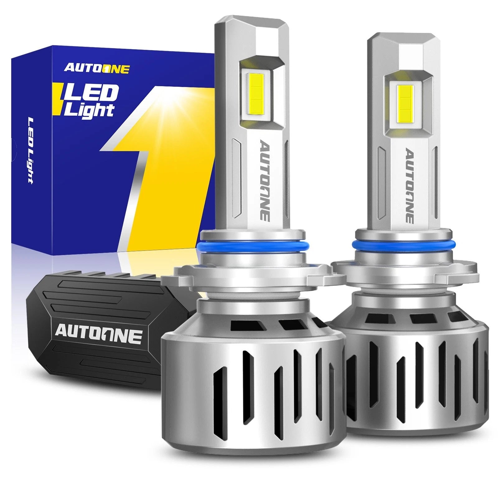 2X 9006 HB4 LED Headlight Kit Bulbs for High Low Beam (40000LM)