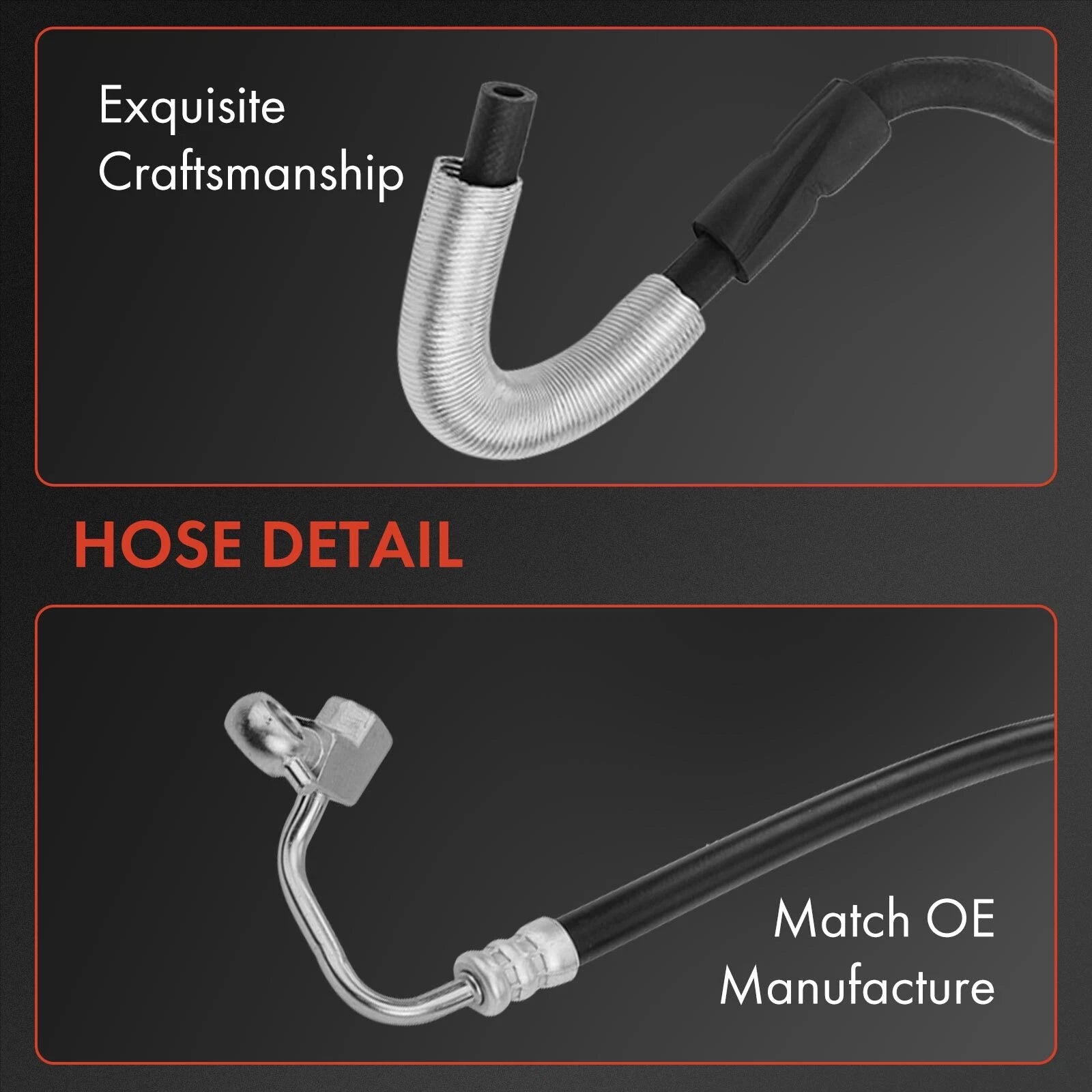 Power Steering Pressure & Return Line Hose for Nissan 370Z (2014–2015)