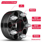 4PCS 2" 5-Lug Hubcentric Wheel Spacers for Kia Forte Koup (2009-2016)