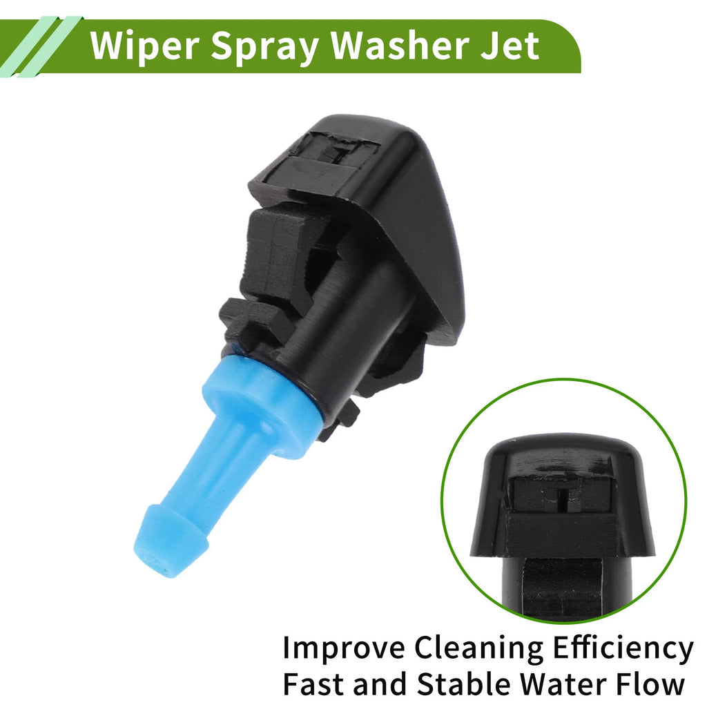 Windshield Washer Nozzle with Hose Connector for Subaru 