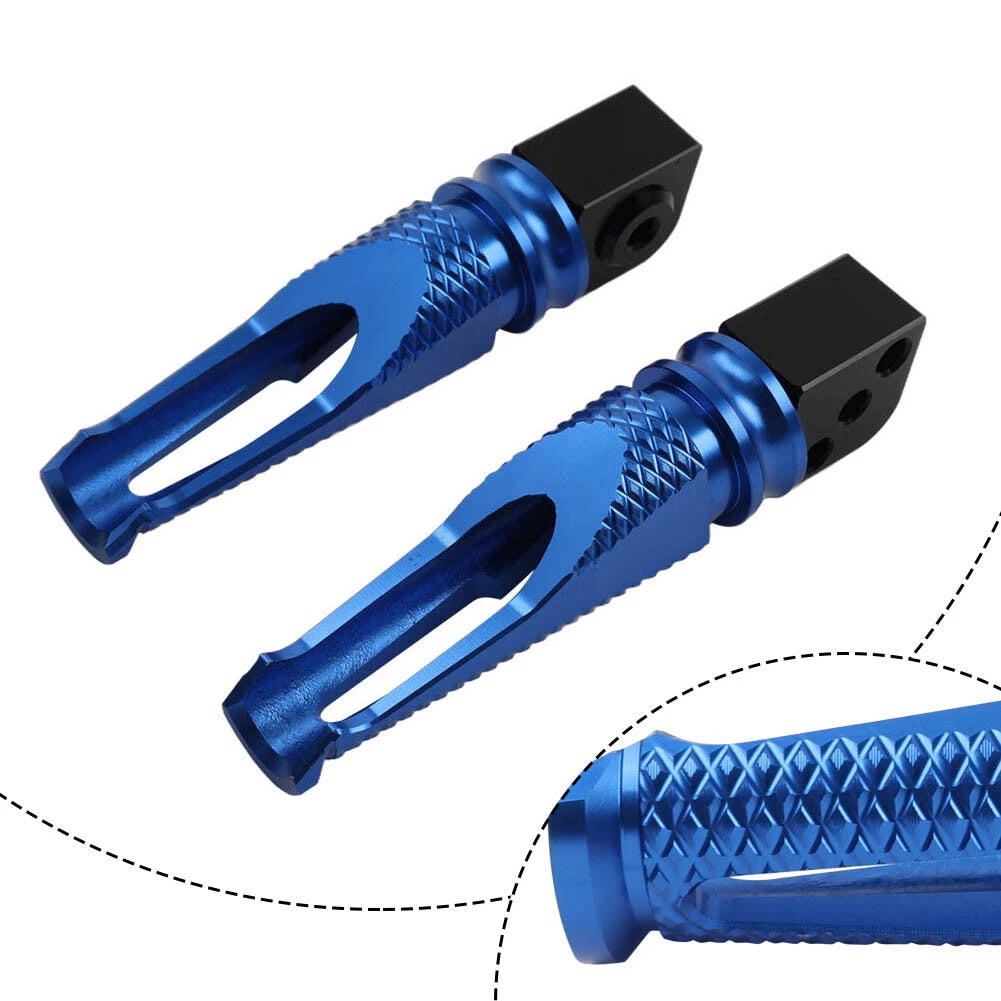 2X Footrest Foot Pegs for Kawasaki Z300 Z400 Z650 Z900 ZX6R 636 (2015–2023)