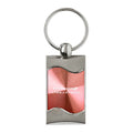 Pink Rectangular Wave Keychain - Officially Licensed for Dodge Challenger
