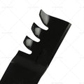 2X 42" Blade for MTD Cub Cadet ZTR RZT42 (Gator Type Toothed Mulching)