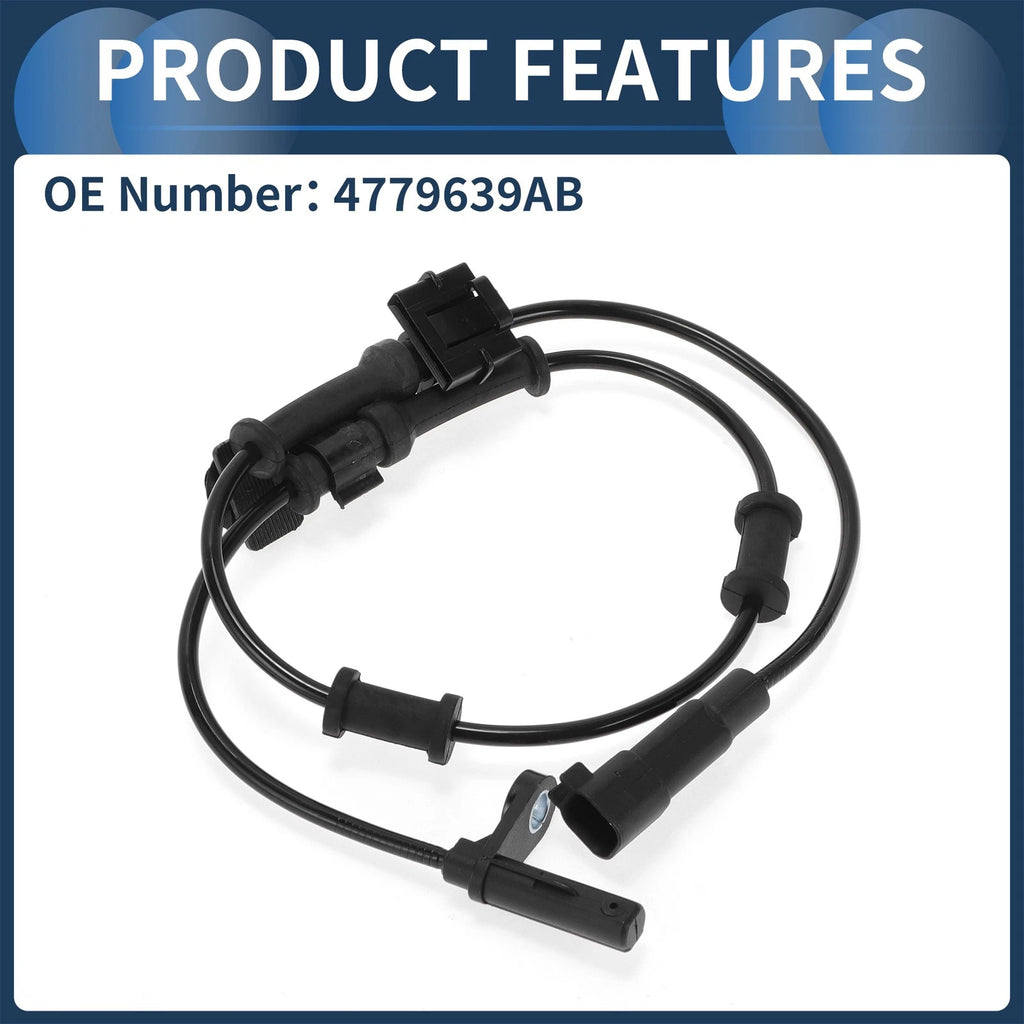 ABS Wheel Speed Sensor No. 4779639AB for Chrysler 300 (2011–2014) RWD Front