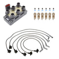 Denso Ignition Coil Wires & 6 Bosch Platinum Spark Plugs for F-150 (1997–2003)