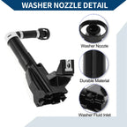 Front Passenger Side Headlight Washer Nozzle for Lexus LX570 (2008-2011)