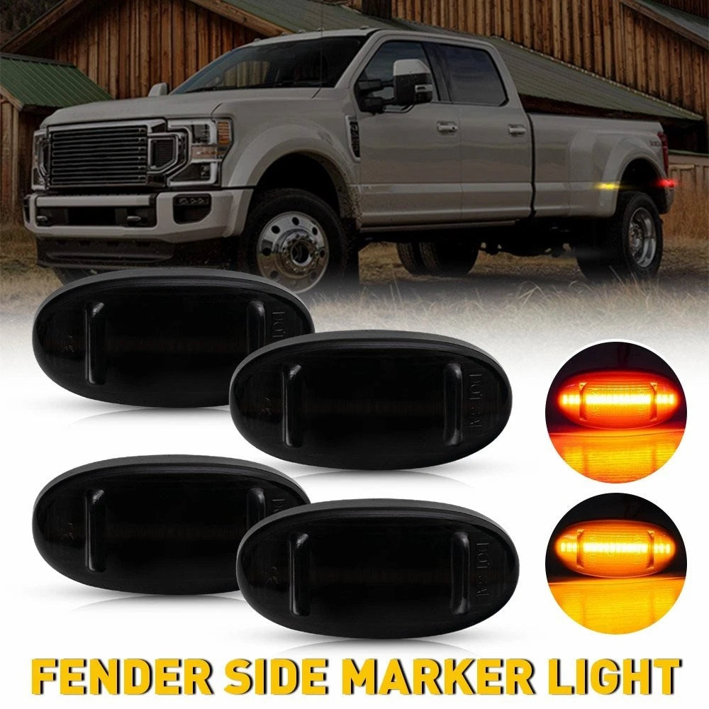 LED Side Marker Lamp for Ford F250 F350 F-550 Super Duty Dually Bed (2011–2022)