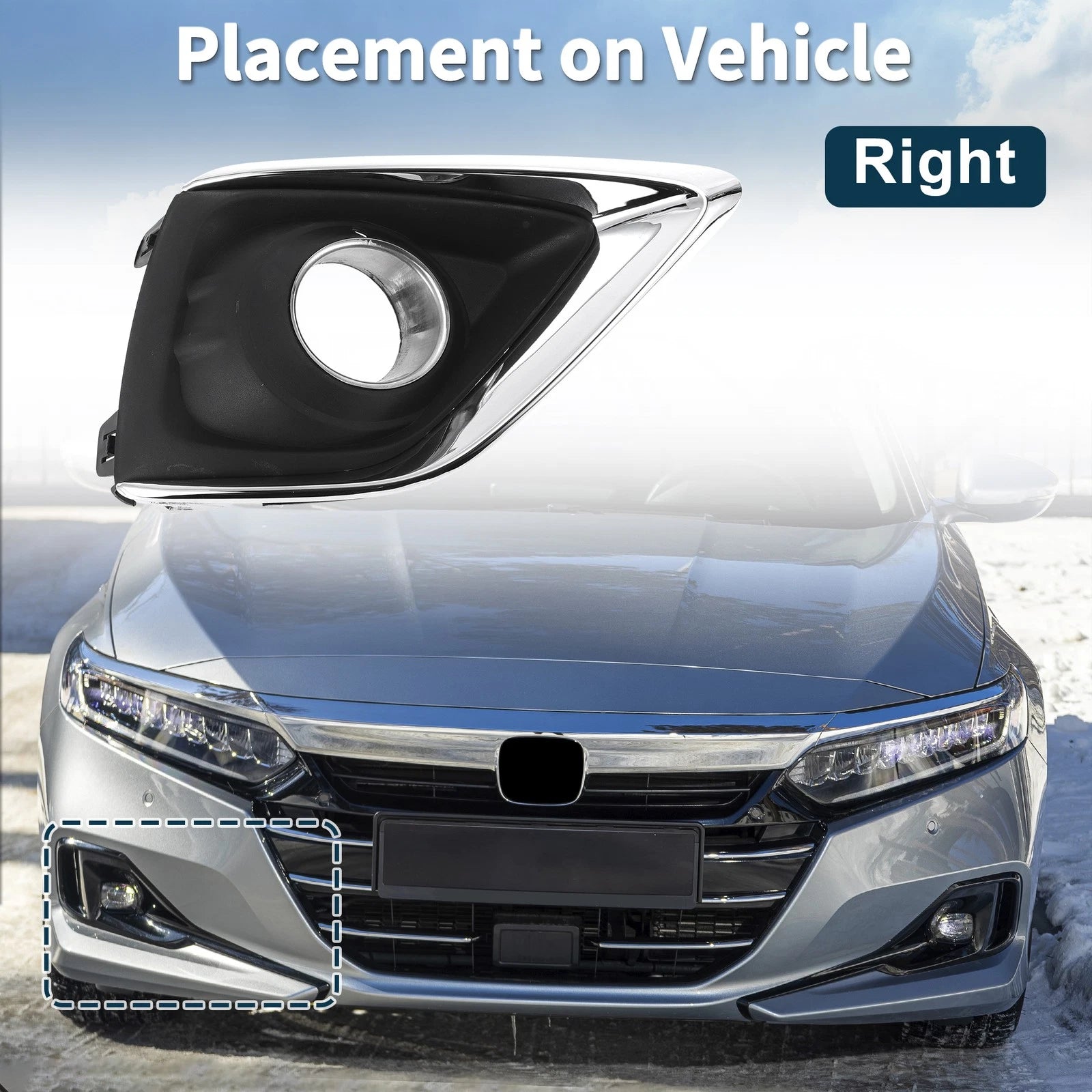 Fog Light Grill for Buick Envision (2019–2020) No. 42489939