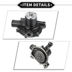 Water Pump ME995358/ME075293 for Mitsubishi 6D16 6D17 Fuso Truck 