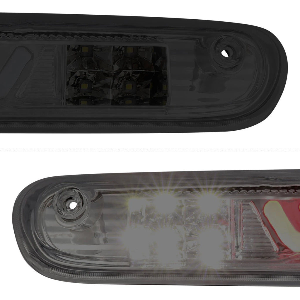 3D LED Bar 3rd Tail Brake Light for Silverado/Sierra (2007–2013) Smoked