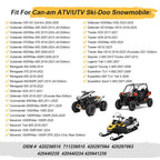 2 Aluminum Timing Chain & Tensioner Set for Can-Am Outlander Renegade Commander (2015–2023)