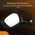 Front Left Side Mirror for Honda Civic EX (2022–2024) HO1320351 Black Glass
